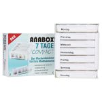 ANABOX Compact 7 Tage Wochendosierer weiß (PZN 12587743) из Германии