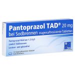 Pantoprazol TAD 20mg bei Sodbrennen (PZN 5522708) из Германии