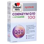 DOPPELHERZ Coenzym Q10 100+Vitamine system Kapseln (PZN 13754172) из Германии