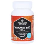 VITAMIN B12 500 µg hochdosiert vegan Tabletten (PZN 16819334) из Германии