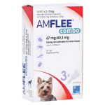 AMFLEE combo 67/60,3mg Lsg.z.Auftr.f.Hunde 2-10kg (PZN 13921664) из Германии