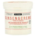 GINSENG CREME mit Sanddornöl & Vitamin E (PZN 9606661) из Германии