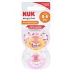 NUK Schnuller Happy Kids Latex 0-6 M (PZN 12576076) из Германии