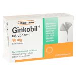 GINKOBIL ratiopharm 80mg (PZN 6680852) из Германии
