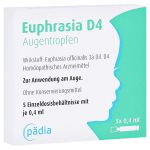 EUPHRASIA D 4 Augentropfen (PZN 16730982) из Германии