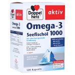 DOPPELHERZ Omega-3 Seefischöl 1000 Kapseln (PZN 16588544) из Германии