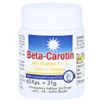 BETA CAROTIN KAPSELN+Vitamin C+E (PZN 7519490) из Германии