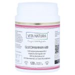 KONJAKWURZEL Glucomannan 600 mg Vegi-Kapseln (PZN 16234645) из Германии