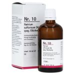 NR.10 Natrium sulfuricum D 6 spag.Glückselig (PZN 459589) из Германии