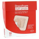 DRACOFOAM Haft sensitiv Schaumst.Wund.10x10 cm (PZN 10342115) из Германии