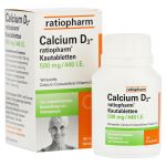 Calcium D3-ratiopharm 500mg/440 I.E. (PZN 10409977) из Германии