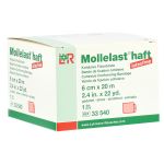 MOLLELAST haft Binden latexfrei 6 cmx20 m rot (PZN 9885974) из Германии