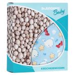 KIRSCHKERNKISSEN 10x10 cm Baby weiß/blau kariert (PZN 3845910) из Германии