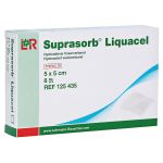 SUPRASORB Liquacel hydroakt.Faserverb.5x5 cm (PZN 8561873) из Германии