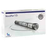 NOVOPEN 5 Injektionsgerät silber (PZN 10057202) из Германии