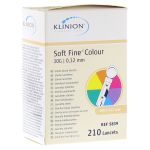 KLINION Soft fine colour Lanzetten 30 G (PZN 5103495) из Германии