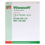VLIWASOFT Schlitzkompressen 7,5x7,5 cm steril (PZN 9312511) из Германии