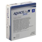 AQUACEL Ag+ Extra 5x5 cm Kompressen (PZN 10203856) из Германии