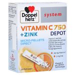 DOPPELHERZ Vitamin C 750 Depot system Pellets (PZN 15425426) из Германии