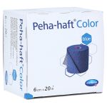 Peha-haft Color Fixierbinde latexfrei 6 cmx20 m blau (PZN 8886523) из Германии