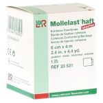 MOLLELAST haft Binden latexfrei 6 cmx4 m weiß (PZN 9886100) из Германии