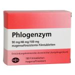 PHLOGENZYM magensaftresistente Filmtabletten (PZN 2182548) из Германии