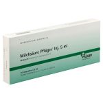 MILCHSÄURE Pflüger Injektionslösung 5 ml (PZN 1222429) из Германии