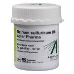 BIOCHEMIE Adler 10 Natrium sulfuricum D 6 Tabl. (PZN 2728378) из Германии