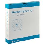BIATAIN Alginate Ag Kompressen 10x10 cm mit Silber (PZN 1406833) из Германии