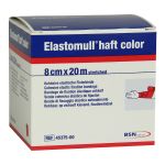 ELASTOMULL haft color 8 cmx20 m Fixierb.rot (PZN 1412584) из Германии