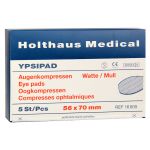 AUGENKOMPRESSEN Ypsipad 56x70 mm steril (PZN 3090340) из Германии