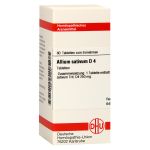 ALLIUM SATIVUM D 4 Tabletten (PZN 2624673) из Германии