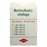 BETTEINLAGE Gummiplatte 0,3 mm 60x90 cm weiß (PZN 3173818) из Германии