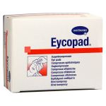 EYCOPAD Augenkompressen 70x85 mm unsteril (PZN 2733333) из Германии