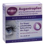 MCMED Augentropfen Einzeldosispipetten (PZN 6564732) из Германии