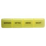 TABLETTENDOSE 1 Tag 4-Fächer groß (PZN 6566613) из Германии