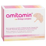 AMITAMIN Ginkgo complex Kapseln (PZN 7690367) из Германии