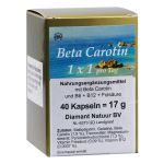BETA CAROTIN 1x1 pro Tag Kapseln (PZN 6995030) из Германии