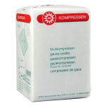 MULLKOMPRESSEN 10x10 cm unsteril 12fach (PZN 7099332) из Германии