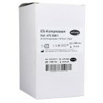 ES-KOMPRESSEN steril 10x10 cm 12fach Großpackung (PZN 6454133) из Германии
