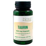 TAURIN 500 mg Bios Kapseln (PZN 4923405) из Германии