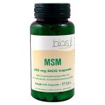 MSM 500 mg Bios Kapseln (PZN 5996062) из Германии