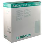 ASKINA Pad Wundauflage 10x20 cm nicht haftend (PZN 6646068) из Германии