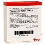 PHYTOLACCA INJEEL forte S Ampullen (PZN 4563349) из Германии