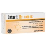 CEFAVIT D3 1.000 I.E. Filmtabletten (PZN 12490009) из Германии