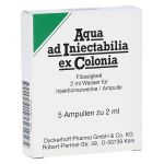 AQUA AD iniectabilia ex Colonia Ampullen (PZN 1806389) из Германии