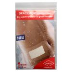 DRACOPOR waterproof Wundverband 8x15 cm steril (PZN 8906645) из Германии