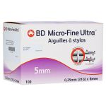 BD MICRO-FINE ULTRA Pen-Nadeln 0,25x5 mm (PZN 11299255) из Германии