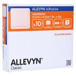 ALLEVYN Adhesive 12,5x12,5 cm haftende Wundauflage (PZN 11035094) из Германии