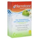 Ferrotone Eisen mit Apfelkonzentrat und Vitamin C (PZN 10399670) из Германии